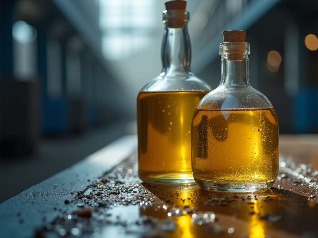 Riciclo degli oli industriali per lubrificanti tecnici rigenerati