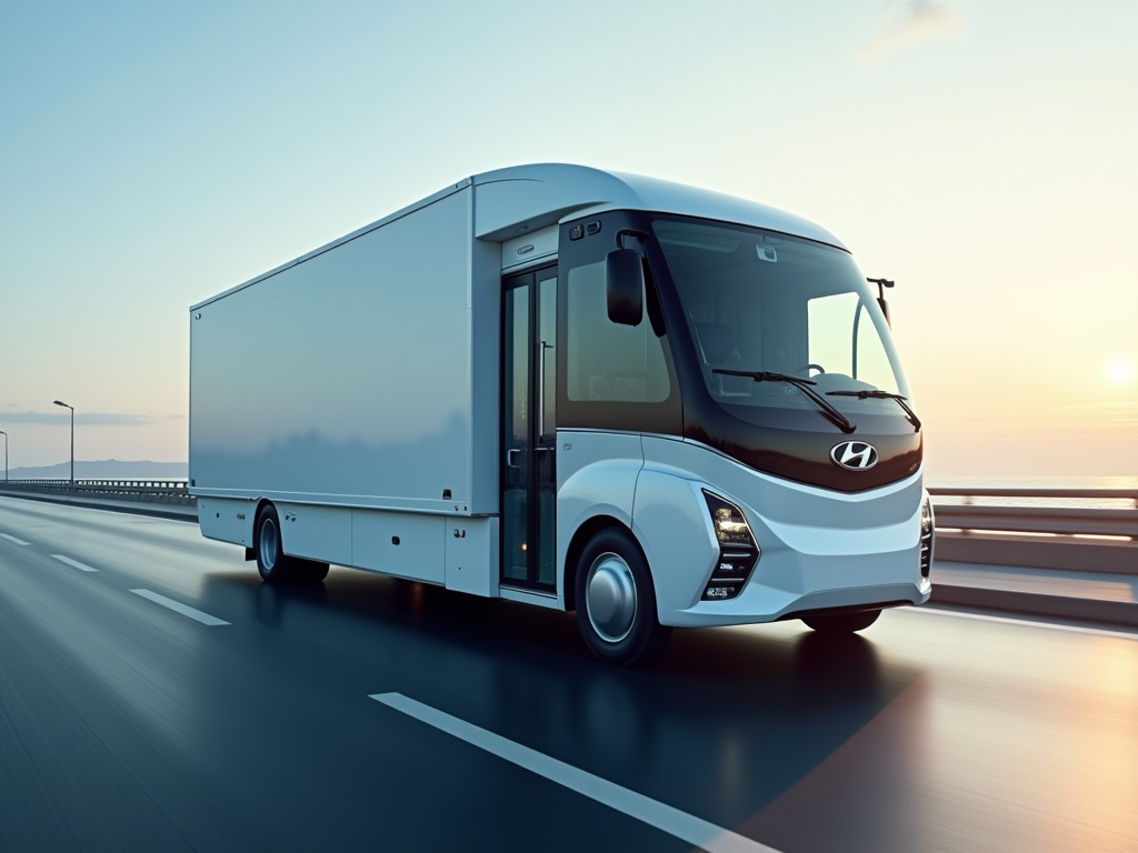 Camion a guida autonoma con propulsione a idrogeno: il primo al mondo sviluppato da Hyundai